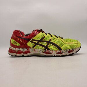 Asics Gel-Kayano 21 2014 Men’s Size 13.5 Green Red Athletic Sneakers T4J1N